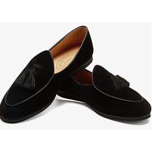 Journey West Men's Vintage Loafers for Men Belgian Loafers Slip-on Loafer Sz 10